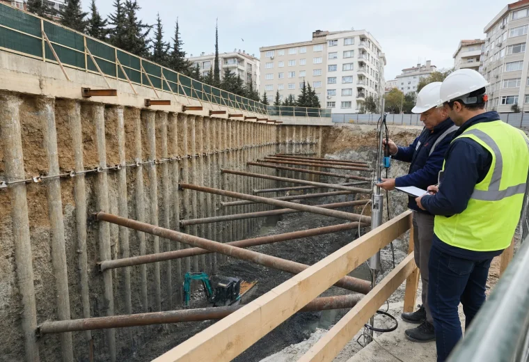 Derin Kazılarda İksa Sistemleri